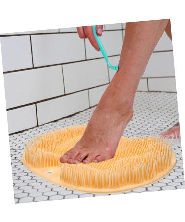 Hemoton Foot Massage Brush - Absorbent Bath Mat and Foot Massager Combo - Buy Online on GoSupps.com