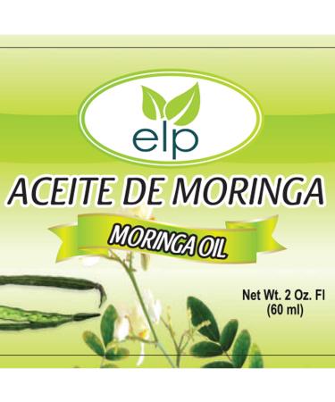ELP Moringa Oil 2 oz - Pure Aceite de Moringa for Skin and Hair - Buy Online on GoSupps.com