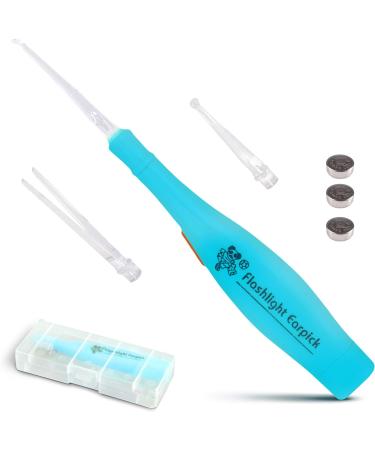 Ear Wax Removal Tool with LED Light and Storage Case - Earwax Remover Kit for Kids & Adults - Buy Online on GoSupps.com