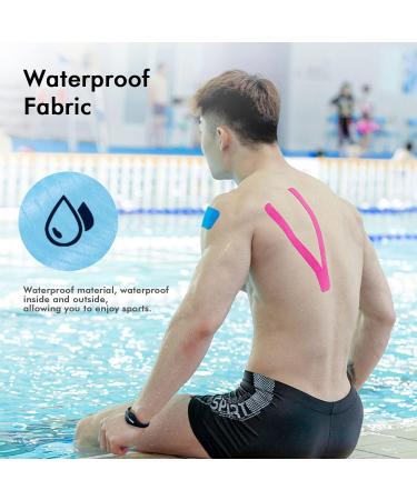 Kinesiology Tape 3 Rolls Pack (2" x 19.7" 15m) Waterproof Elastic Therapeutic Sports Tape for Shoulder Knee Elbow Ankle Breathable Latex Free Tape Promotes Recovery & Providing Support Mixed Pack - Buy Online on GoSupps.com