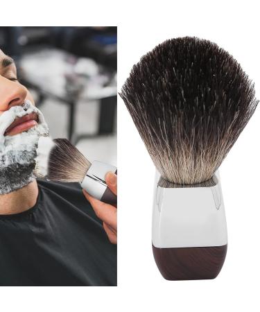 Shaving Brush Friendly Shaving Brush Travel Portable Shaving Brush with Stainless Steel Handle for Shaving Cream Foam or Soap
