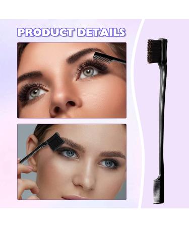 8-Piece Edge Brush Teasing Comb Set with Hair Clips | Dual Edge Styling Brush and Rat Tail Comb for Women, Girls, Kids, and Hair Stylists - Buy Online on GoSupps.com