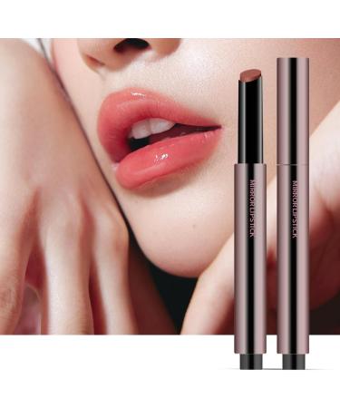 Moisturizing Jelly Lipstick Moisturizing Mirror Finish Lip Gloss Soothing Moisturizing Lip Gloss Stain Glaze Makeup Beauty for Bridal Photoshoot Dating Theater Daily Travel Style E - Buy Online on GoSupps.com