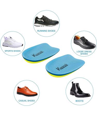 Koxmak TPE Gel Heel Cups 2 Pairs Women's (Size 4.5-12) - Heel Pain Relief & Shock Absorption - Buy Online on GoSupps.com