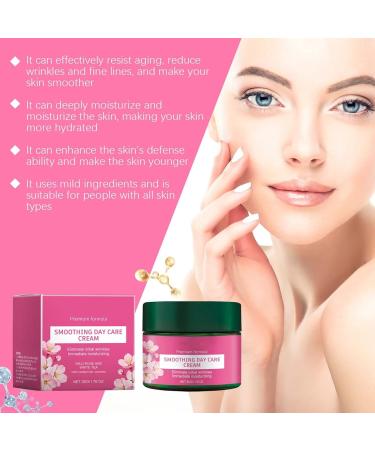 Organic Smoothing Day Cream Wild Rose & White Tea - Natural Cosmetics Natural Aging Face Cream With Age Protect Complex Reduces First Wrinkles Smoothing Day Cream Rosehip & White Tea (1) - Buy Online on GoSupps.com