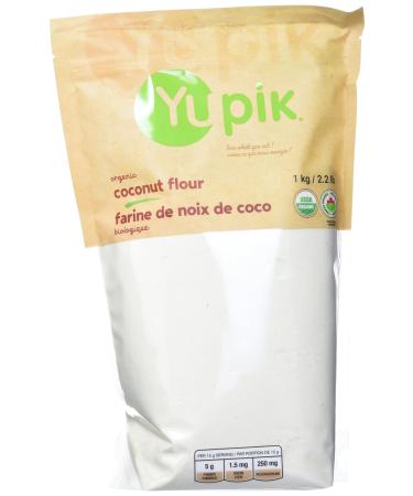 Yupik Organic Coconut Flour (powder Meal) 1kg 6 Count 1 kg (Pack of 6)