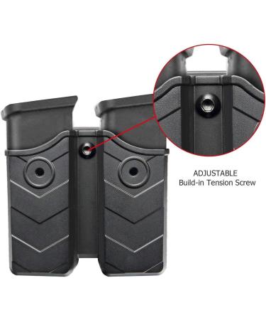 EFLUKY Universal Magazine Holster for Walther HK CZ Glock and Sig Sauer - Adjustable 60 Belt Clip for 9mm Softair Magazines - Buy Online on GoSupps.com