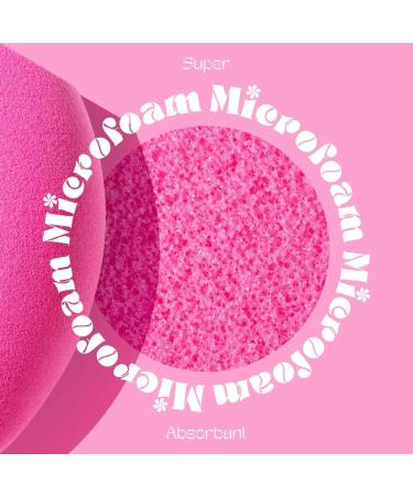 MEGA BLENDER XL Makeup Sponge & Foundation Applicator - Soft Large Beauty Blender Sponge Cosmetic Accessory for Powder Cream or Liquid Latex Free Foam Largest Blending Surface 4.4" 2.5" Pink - Buy Online on GoSupps.com