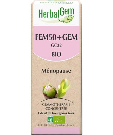 HerbalGem Fem50+Gem Bio Reduces Menopausal Discomforts Gemmotherapy Complex Concentrated 30ml - Buy Online on GoSupps.com