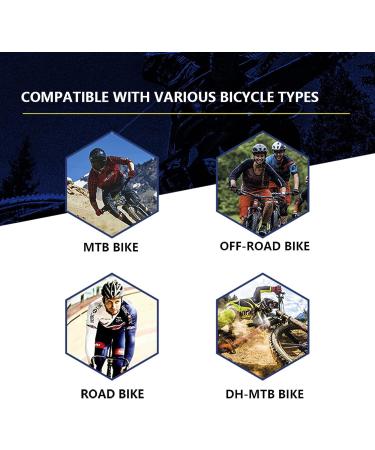 ENLEE Bike Frame Protection Sticker - All Mountain Style Honeycomb High Impact Guard for Maximum Protection - Transparent - Buy Online on GoSupps.com