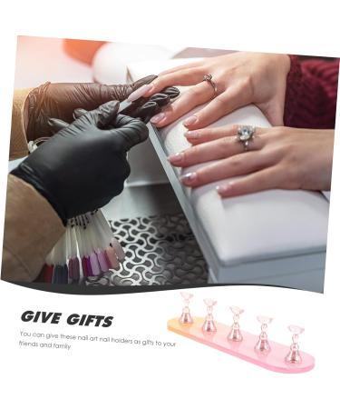 minkissy 1 Set Nail Practice Holder Nail Stands for Nail Painting Convenient Nail Display Magnetic Nail Racks Nail Art Decoration Training Nail Stands Nail Decor Press Nail Plastic Cosmetic - Buy Online on GoSupps.com