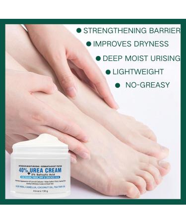 40% Urea Cream - Foot Cream for Cracked Heels and Dry Skin - Cracked Heel Repair Cream - Urea Cream 40 Percent for Feet- Urea Cream for deep cracked skin - Skin Care Hands & Feet - Buy Online on GoSupps.com
