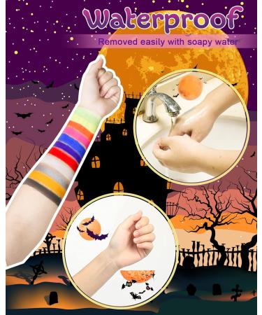 Lictin 26 Colors Rainbow Face & Body Painting Kit - Safe, Non-Toxic Water Based Paint Set for Kids & Adults - Perfect for Halloween, Christmas, Cosplay Parties - Buy Online on GoSupps.com