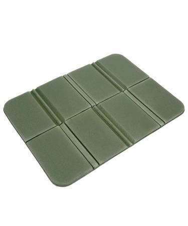 plplaaoo Camping Cushion Seat, Foldable Sitting Mat Waterproof XPE Foam Sitting Pad Portable Foldable Ultralight Sitting Pads for Outdoor, Picnic, Backpacking, Mountaineering,Travel green