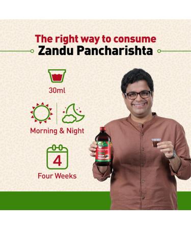Zandu Pancharishta 650ml - Ayurvedic Digestive Tonic for Acidity Constipation & Gas Relief | Boost Digestive Immunity - International Shipping Available - Buy Online on GoSupps.com