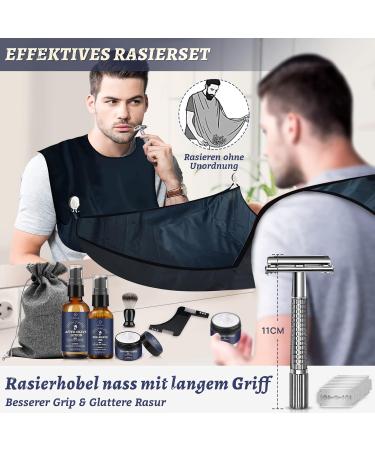 Premium Beard Care Set for Men | High-Quality Razor Beard Oil & Shaving Essentials - Perfect Gifts for Beard Growth - Buy Online on GoSupps.com