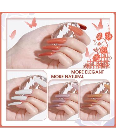 ROSALIND Gel Nail Polish UV 8 Colours Gel Polish UV Shellac White Colours Set Gel Nail Polish for Nail Design Nail Polish Starter Set 03 - Buy Online on GoSupps.com
