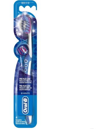 Buy Oral-B 3D White Luxe Pro-Flex Manual Toothbrush - Medium | Best International Shipping - Buy Online on GoSupps.com