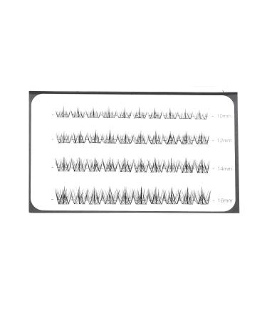 i-Laesh DIY Self Adhesive Eyelashes - 40 Pcs Reusable No Glue Press-On Lash Clusters - Beginner Lash Extension Kit (Z04 D Curl 10-16 mm) - International Shipping Available - Buy Online on GoSupps.com