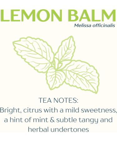 Organic Lemon Balm Tea 250g Loose Leaves Premium Herbal Tea Caffeine-Free Melissa Officinalis Tisane de M lisse | DRAGONFLY HERBS - Buy Online on GoSupps.com