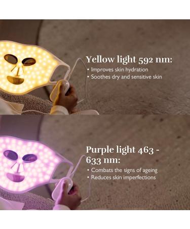 Silk'n Face Mask I LED Face Mask 100 I Face mask skincare with light technology I Reduces fine lines and wrinkles I White - Buy Online on GoSupps.com