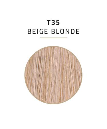 WELLA Colorcharm T35 Beige Blonde Hair Toner 1.4 oz - Brass Neutralizing Liquifuse Technology - Buy Online on GoSupps.com