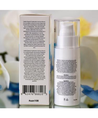 Uardo Quench Hyaluronic Acid Face Serum - 1 Fl Oz | Moisturizing for Dry Skin | Reduces Wrinkles & Fine Lines | Unisex Hydrating Serum - Buy Online on GoSupps.com