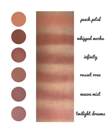 Matte Peach Petal Powder Blush - Highly Pigmented Cheek Makeup | Refillable Magnetic Pan | Professional Quality | Paraben Gluten Cruelty Free - Beauty Junkees - Buy Online on GoSupps.com