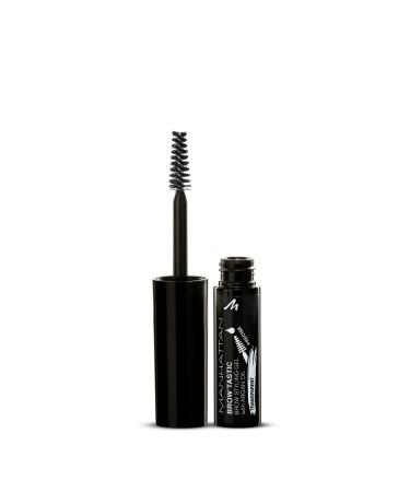 Manhattan BrowTastic eyebrow gel-transparent Eyebrow gel with argan oil for long-lasting defined & well-kept eyebrows-Color Transparent 001-1 x 5ml 001 Transparent