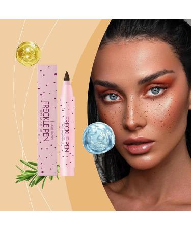 Portable Freckles Pen 35g Reusable Freckle Marker 1033 Inches Quick Dry Long Lasting Makeup Realistic Beauty Tool for Cosplay Daily Use and Practice - Buy Online on GoSupps.com