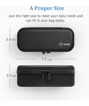 SHBC Insulin Vial Travel Case with Ice Pack - Black | Diabetic Medical Cooler Protector - Buy Online on GoSupps.com