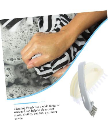 Beavorty Laundry Brush Laundry Cleaning Tools Lovely Scrub Brush Shoe Brush Simple Style Brush Cloth Brush Clothes Brush Laundry Scrub Brush for Clothes Plastic Portable Washing Brush 16.50X9.50X6.00CM Beige - Buy Online on GoSupps.com