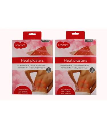 Buy Heated Anti Pain Patches - Paprika Pain Relief Set of 6 Patches (18x12 cm) for Fast Relief | International Shipping - Buy Online on GoSupps.com