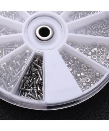 Lurrose 1200 Pieces Glasses Screws Set for Sunglasses - Essential Repair Tool Kit for Eyewear Maintenance - Buy Online on GoSupps.com