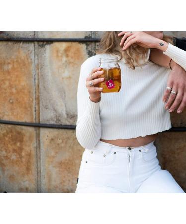 Organic India Tulsi Cinnamon Rose Herbal Tea - Stress Relief & Immune Support, Gluten-Free, USDA Organic - 18 Caffeine-Free Infusion Bags - Buy Online on GoSupps.com