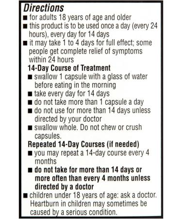 Buy Omeprazole Acid Reducer for Heartburn - 28 Capsules | Equate 20 mg Delayed Release | Fast International Shipping - Buy Online on GoSupps.com