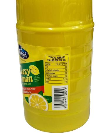 Lazy Lemon Finest Lemon Juice 1L - Pure and Refreshing Citrus Flavor - Buy Online on GoSupps.com