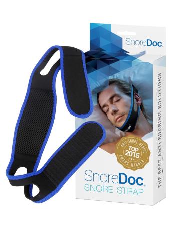 Snoredoc Anti Snoring Chin Strap Device - Snore Solution Sleep Aid  Snore Stopper That Effectively Prevents Snoring  Supports Jaw to Effectively Stop Snoring  Natural Comfortable & Adjustable for