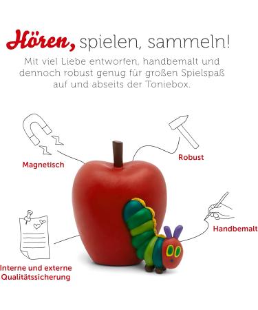 Buy The Very Hungry Caterpillar Tonies Audio Figure | Toniebox Children's Audiobook | 44 Min Playtime | International Shipping - Buy Online on GoSupps.com