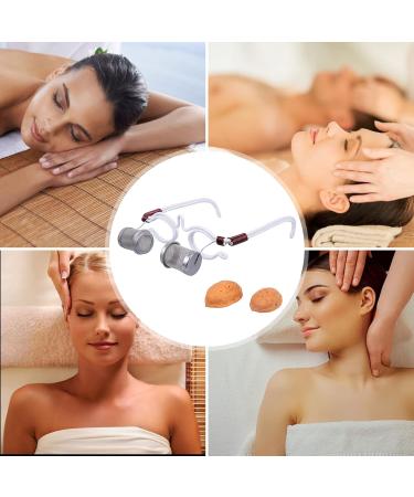 EXCEART Eye Acupuncture Moxa Holder Burner - Walnut Moxibustion Spectacle Glasses for Enhanced Wellbeing | International Shipping Available - Buy Online on GoSupps.com