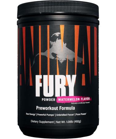 Animal Creatine Chews Tablets - Enhanced Creatine Monohydrate with AstraGin to Improve Absorption & Fury Pre Workout Powder Supplement for Energy and Focus 5g Grape + Supplement 120 Count (Pack of 1) - Buy Online on GoSupps.com