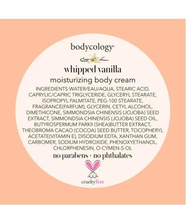 Shop Bodycology Whipped Vanilla Body Cream for Women - 8oz | Nourishing Hydration for All Skin Types - International Shipping Available - Buy Online on GoSupps.com