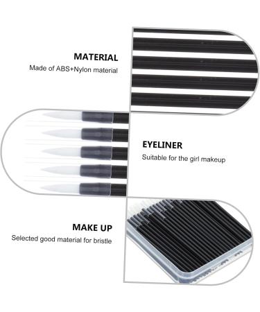 Healeved 200 Pcs Eyeliner Brush Fine Eyeliner Applicator Eyelash Applicator Makeup Wand Eye Gel Plastic Abs 11.5x9cmx4pcs Assorted Colorx4pcs - Buy Online on GoSupps.com
