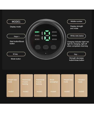 Intelligent EMS Fitness Trainer for Home | Unisex Abdominal Muscle Training Belt | 6 Modes & 18 Intensities - Buy Online on GoSupps.com