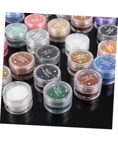 FOMIYES Eyeshadow Pigments 60 pcs Cosmetic Pigments Party Dust Shadow Pearl Glitter Loose Powder Makeup Shimmer Eyeshadow - Buy Online on GoSupps.com