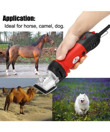 690w Electric Horse Clippers - Professional Haircut Trimmer with 6 Adjustable Speed - Portable Hair Fur Grooming Clippers Horsehairred - Buy Online on GoSupps.com