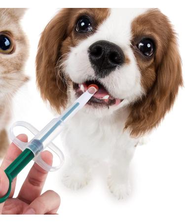 Vwoqiy 3 Pcs Cat Feeding Dispenser Tools Dog Tablet Feeder Pet Medicine Syringe Feeding Tool Reusable Pill Tablet Pusher Feeder Dispenser Shooter with Safety Soft Tips for Feeding Small Animal - Buy Online on GoSupps.com