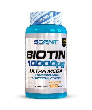 Biotin Hair - Biotin 10000 mcg - Biotin - Vitamin Biotin - Hair Biotin 10000 mcg - Vitamins Hair - Vitamin Hair - Biotin 10000 mcg (120 tablets for 120 days)