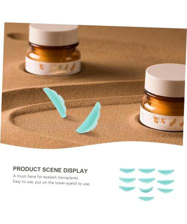 MAGICLULU 20 Pairs Eyelash Gasket Eyelash Curling Gasket Eyelash Perm Pads Eyelash Pad Fake Eyelash Shield Pads Washers Fake Eyelashes Eye Patch - Buy Online on GoSupps.com