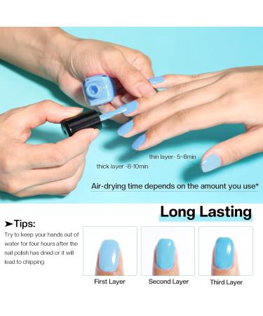 Morovan 15 Bright Color Quick Dry Nail Polish Set - 0.25oz Gift for Women | International Shipping Available - Buy Online on GoSupps.com
